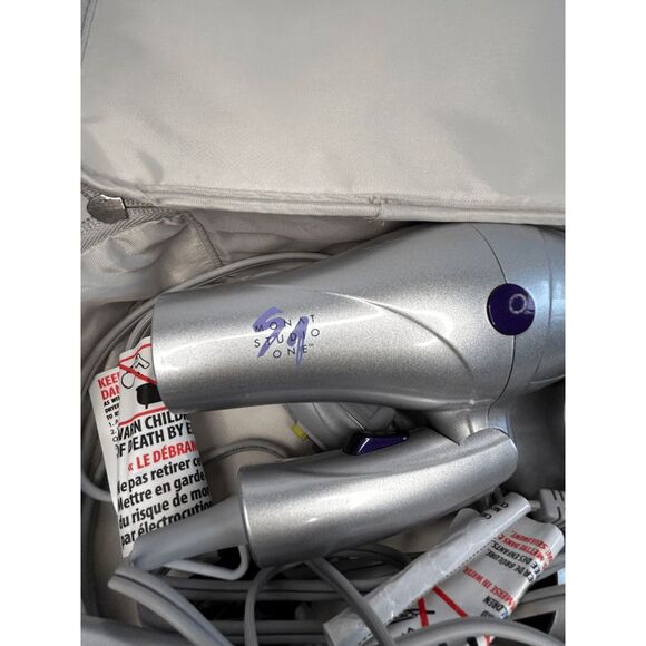 Monat Studio One Mini Travel Hair Styling Set, Foldable Hairdryer. Straightener - Picture 2 of 10